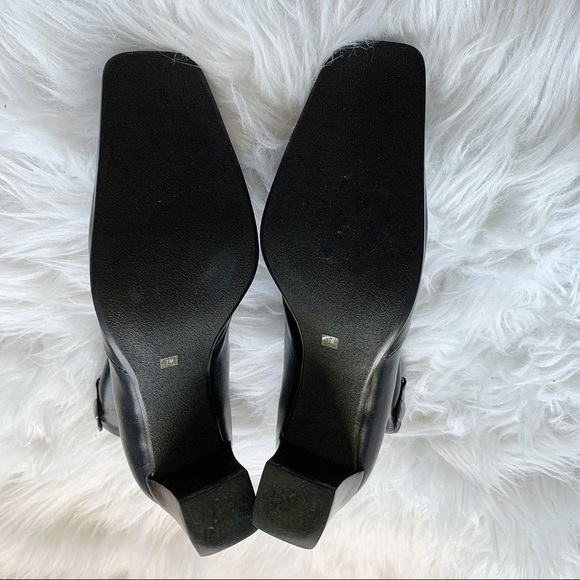 Franco Sarto square toe blank ankle booties size 7 - Picture 6 of 7